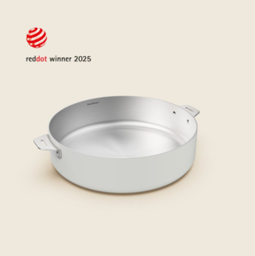 Merveilleuse sauteuse inox 28 cm