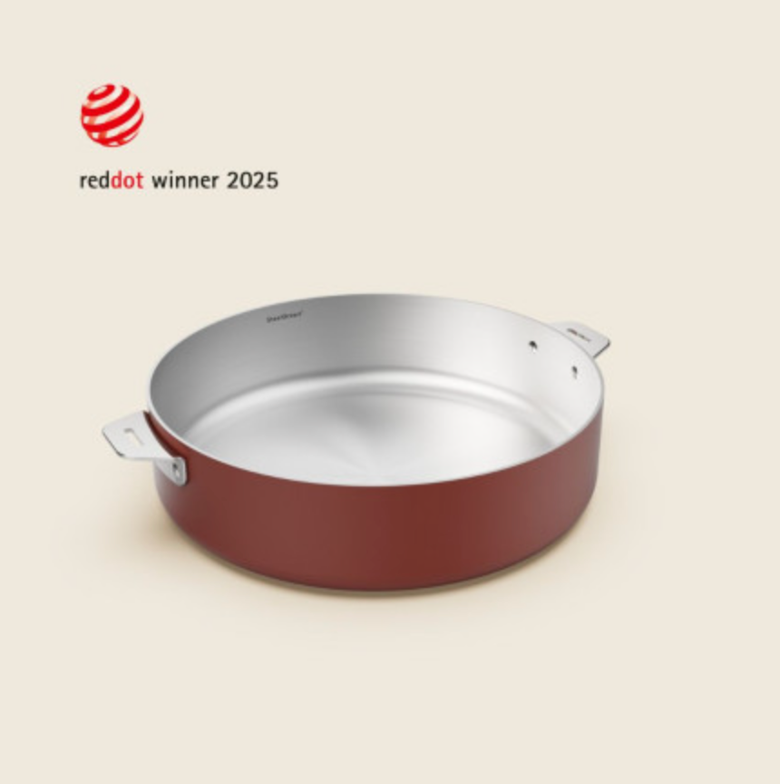 Merveilleuse sauteuse inox 28 cm