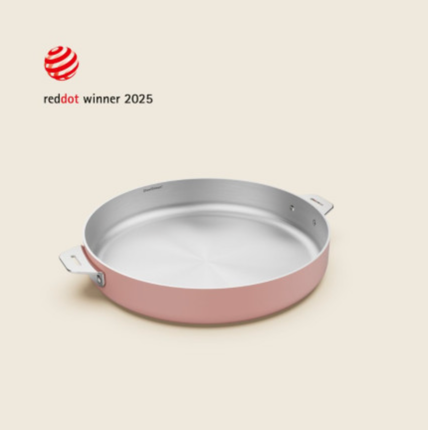 Merveilleuse poêle en inox 24 et 28 cm